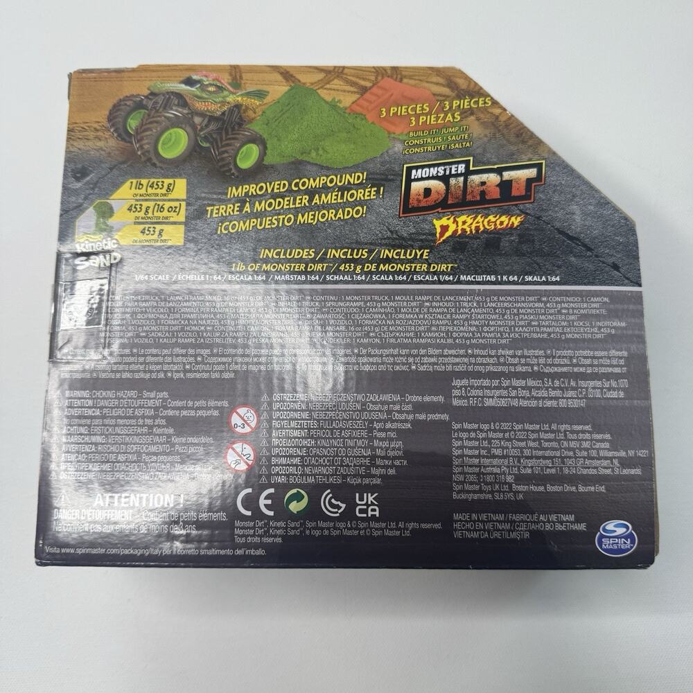 Monster Jam Monster Dirt Dragon 3‎ Piece Playset - Picture 5 of 5